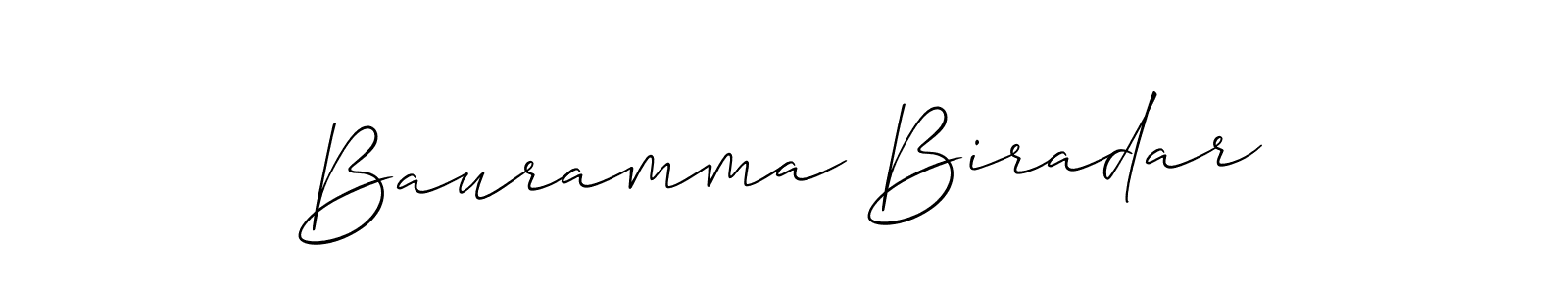 Similarly Allison_Script is the best handwritten signature design. Signature creator online .You can use it as an online autograph creator for name Bauramma Biradar. Bauramma Biradar signature style 2 images and pictures png
