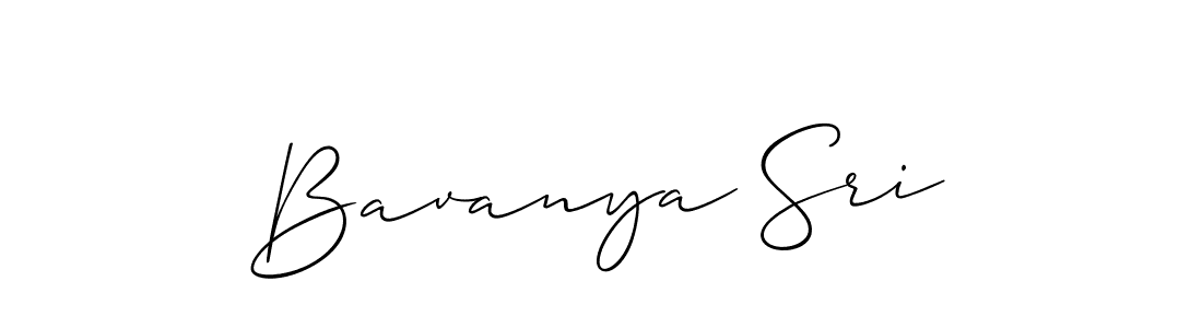 It looks lik you need a new signature style for name Bavanya Sri. Design unique handwritten (Allison_Script) signature with our free signature maker in just a few clicks. Bavanya Sri signature style 2 images and pictures png