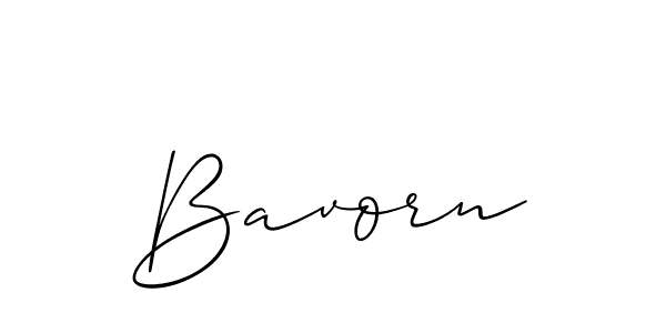 Once you've used our free online signature maker to create your best signature Allison_Script style, it's time to enjoy all of the benefits that Bavorn name signing documents. Bavorn signature style 2 images and pictures png