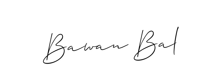 Best and Professional Signature Style for Bawan Bal. Allison_Script Best Signature Style Collection. Bawan Bal signature style 2 images and pictures png