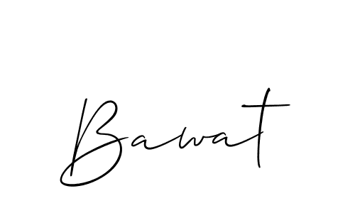 Once you've used our free online signature maker to create your best signature Allison_Script style, it's time to enjoy all of the benefits that Bawat name signing documents. Bawat signature style 2 images and pictures png