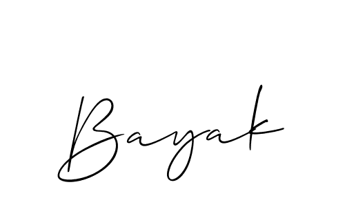 This is the best signature style for the Bayak name. Also you like these signature font (Allison_Script). Mix name signature. Bayak signature style 2 images and pictures png
