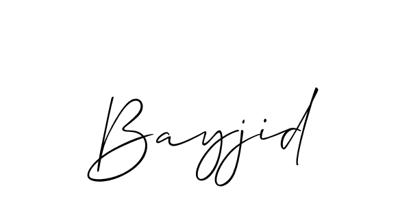 Make a beautiful signature design for name Bayjid. Use this online signature maker to create a handwritten signature for free. Bayjid signature style 2 images and pictures png