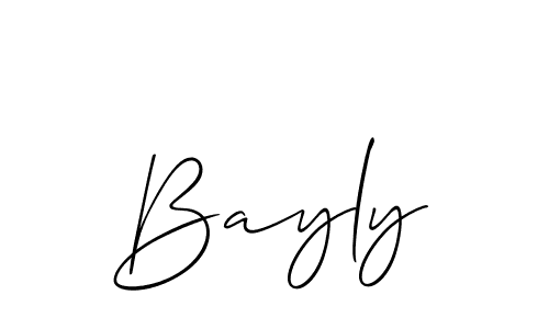 This is the best signature style for the Bayly name. Also you like these signature font (Allison_Script). Mix name signature. Bayly signature style 2 images and pictures png