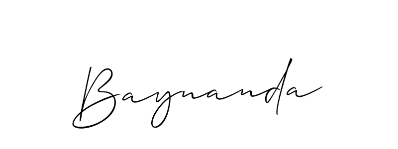 Make a short Baynanda signature style. Manage your documents anywhere anytime using Allison_Script. Create and add eSignatures, submit forms, share and send files easily. Baynanda signature style 2 images and pictures png