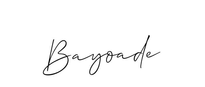 See photos of Bayoade official signature by Spectra . Check more albums & portfolios. Read reviews & check more about Allison_Script font. Bayoade signature style 2 images and pictures png