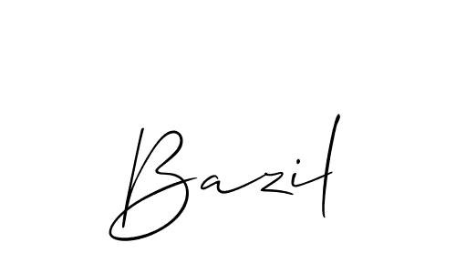 How to make Bazil name signature. Use Allison_Script style for creating short signs online. This is the latest handwritten sign. Bazil signature style 2 images and pictures png