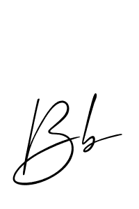 if you are searching for the best signature style for your name Bb. so please give up your signature search. here we have designed multiple signature styles  using Allison_Script. Bb signature style 2 images and pictures png