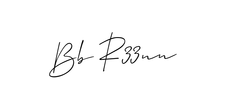 This is the best signature style for the Bb R33nn name. Also you like these signature font (Allison_Script). Mix name signature. Bb R33nn signature style 2 images and pictures png