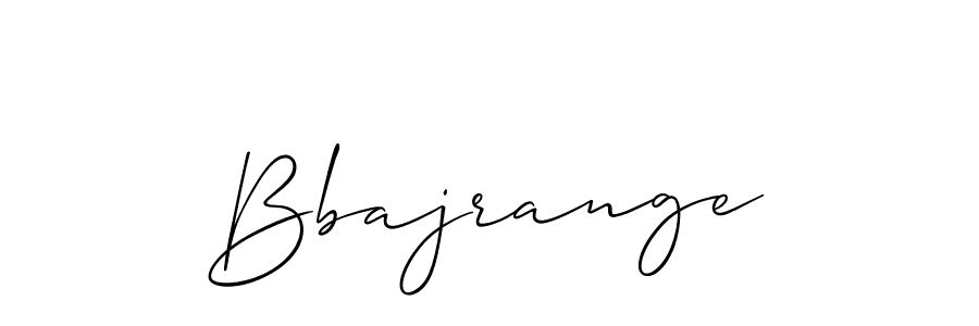 How to Draw Bbajrange signature style? Allison_Script is a latest design signature styles for name Bbajrange. Bbajrange signature style 2 images and pictures png