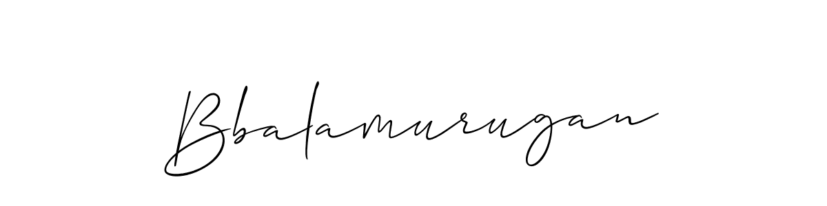 Bbalamurugan stylish signature style. Best Handwritten Sign (Allison_Script) for my name. Handwritten Signature Collection Ideas for my name Bbalamurugan. Bbalamurugan signature style 2 images and pictures png