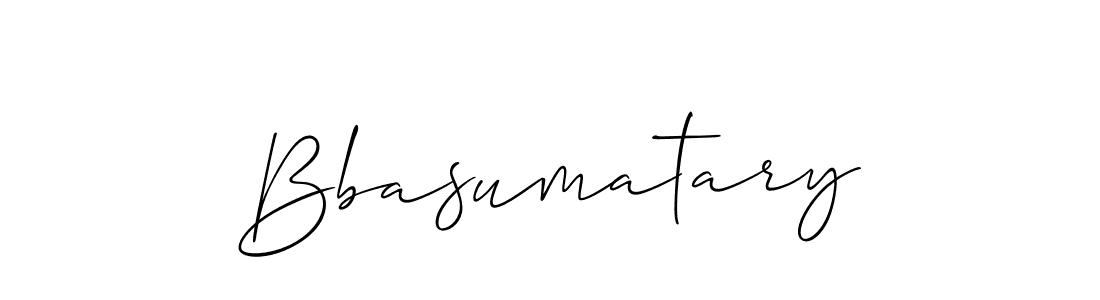 Best and Professional Signature Style for Bbasumatary. Allison_Script Best Signature Style Collection. Bbasumatary signature style 2 images and pictures png
