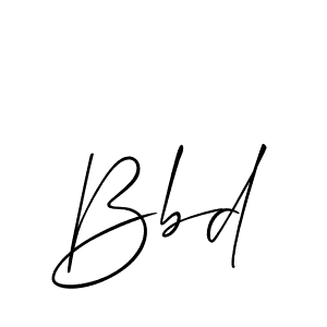 Once you've used our free online signature maker to create your best signature Allison_Script style, it's time to enjoy all of the benefits that Bbd name signing documents. Bbd signature style 2 images and pictures png