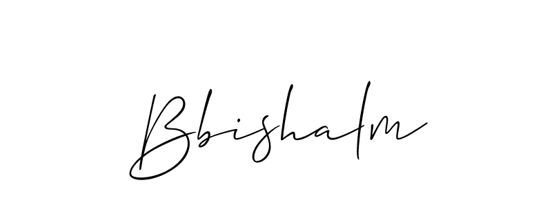 You should practise on your own different ways (Allison_Script) to write your name (Bbishalm) in signature. don't let someone else do it for you. Bbishalm signature style 2 images and pictures png