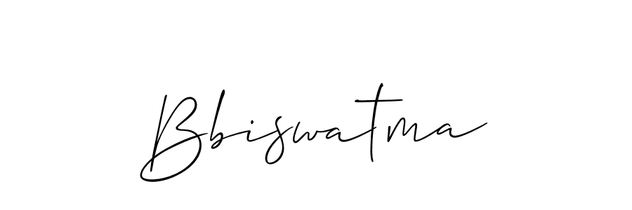 How to make Bbiswatma name signature. Use Allison_Script style for creating short signs online. This is the latest handwritten sign. Bbiswatma signature style 2 images and pictures png