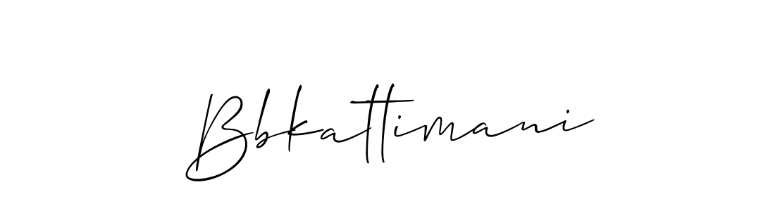 Make a beautiful signature design for name Bbkattimani. Use this online signature maker to create a handwritten signature for free. Bbkattimani signature style 2 images and pictures png