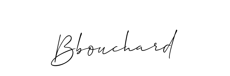 How to make Bbouchard name signature. Use Allison_Script style for creating short signs online. This is the latest handwritten sign. Bbouchard signature style 2 images and pictures png
