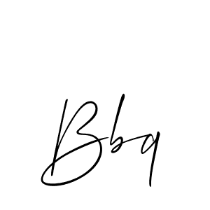 This is the best signature style for the Bbq name. Also you like these signature font (Allison_Script). Mix name signature. Bbq signature style 2 images and pictures png