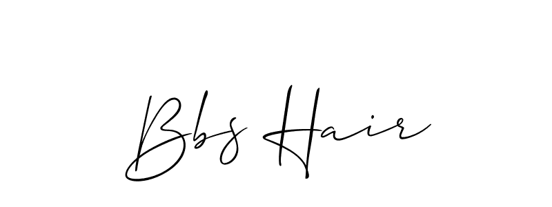 You should practise on your own different ways (Allison_Script) to write your name (Bbs Hair) in signature. don't let someone else do it for you. Bbs Hair signature style 2 images and pictures png