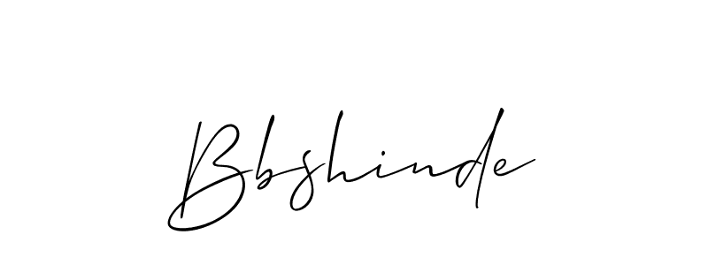 The best way (Allison_Script) to make a short signature is to pick only two or three words in your name. The name Bbshinde include a total of six letters. For converting this name. Bbshinde signature style 2 images and pictures png