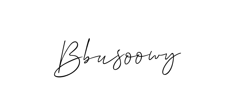 Once you've used our free online signature maker to create your best signature Allison_Script style, it's time to enjoy all of the benefits that Bbusoowy name signing documents. Bbusoowy signature style 2 images and pictures png