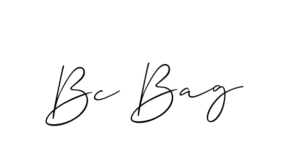 Make a short Bc Bag signature style. Manage your documents anywhere anytime using Allison_Script. Create and add eSignatures, submit forms, share and send files easily. Bc Bag signature style 2 images and pictures png