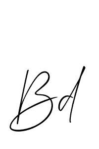 Also You can easily find your signature by using the search form. We will create Bd name handwritten signature images for you free of cost using Allison_Script sign style. Bd signature style 2 images and pictures png