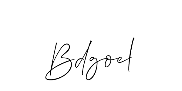 Similarly Allison_Script is the best handwritten signature design. Signature creator online .You can use it as an online autograph creator for name Bdgoel. Bdgoel signature style 2 images and pictures png