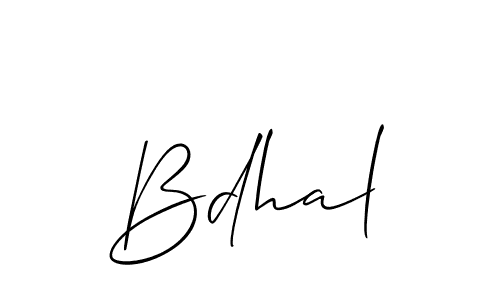 See photos of Bdhal official signature by Spectra . Check more albums & portfolios. Read reviews & check more about Allison_Script font. Bdhal signature style 2 images and pictures png