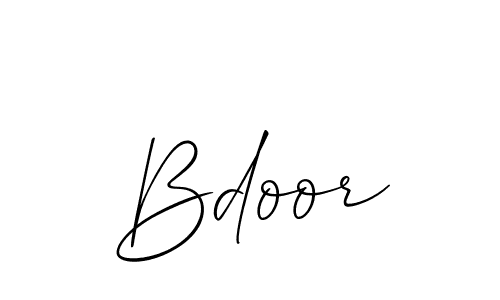 Make a beautiful signature design for name Bdoor. Use this online signature maker to create a handwritten signature for free. Bdoor signature style 2 images and pictures png