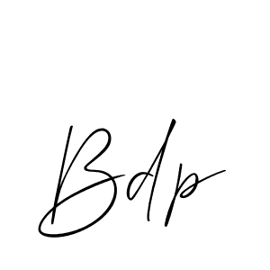 Bdp stylish signature style. Best Handwritten Sign (Allison_Script) for my name. Handwritten Signature Collection Ideas for my name Bdp. Bdp signature style 2 images and pictures png