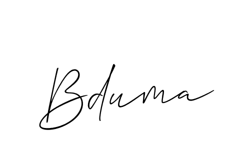 Once you've used our free online signature maker to create your best signature Allison_Script style, it's time to enjoy all of the benefits that Bduma name signing documents. Bduma signature style 2 images and pictures png