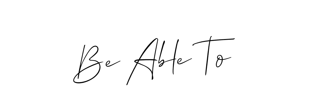 Here are the top 10 professional signature styles for the name Be Able To. These are the best autograph styles you can use for your name. Be Able To signature style 2 images and pictures png