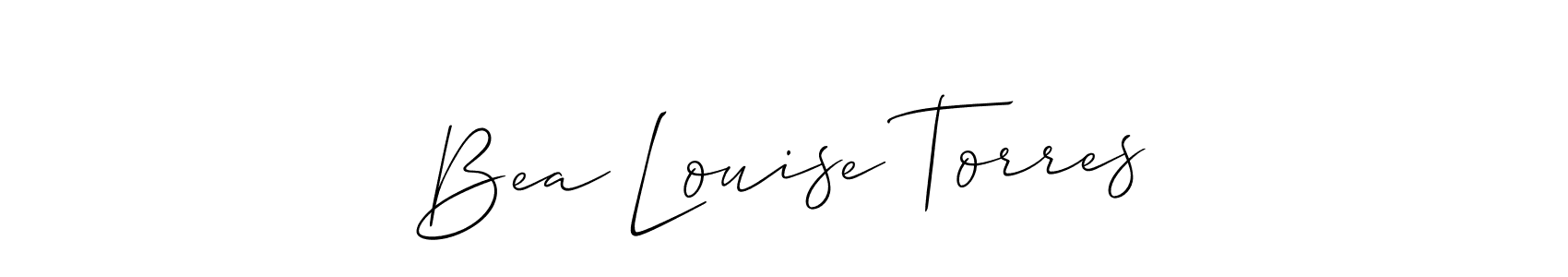 Here are the top 10 professional signature styles for the name Bea Louise Torres. These are the best autograph styles you can use for your name. Bea Louise Torres signature style 2 images and pictures png