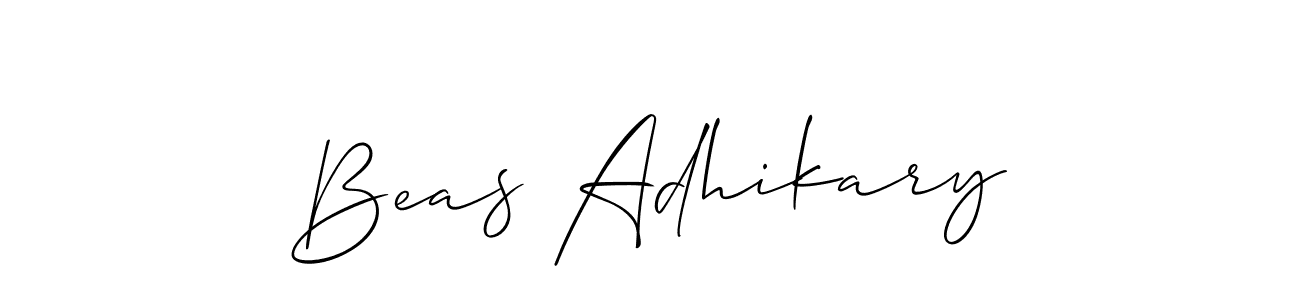 Once you've used our free online signature maker to create your best signature Allison_Script style, it's time to enjoy all of the benefits that Beas Adhikary name signing documents. Beas Adhikary signature style 2 images and pictures png