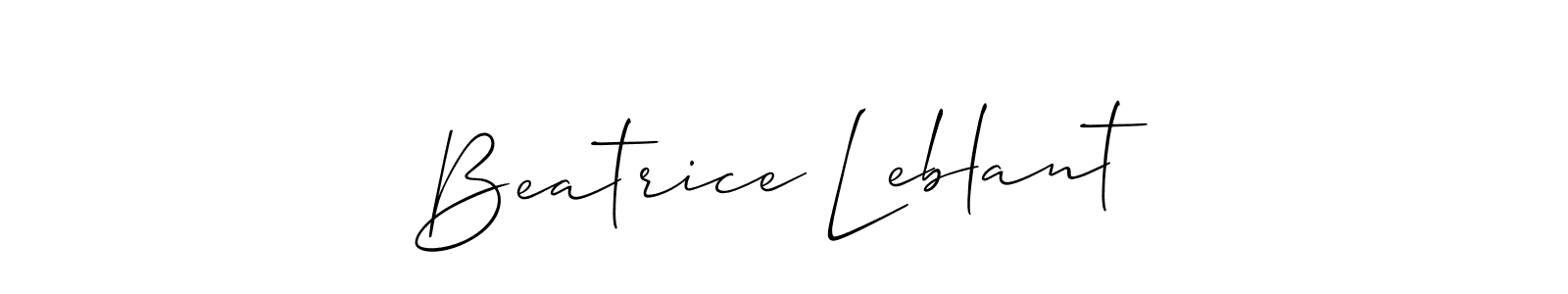 Here are the top 10 professional signature styles for the name Beatrice Leblant. These are the best autograph styles you can use for your name. Beatrice Leblant signature style 2 images and pictures png