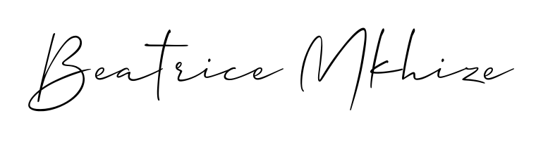 A stylish, flowing autograph style designed for name Beatrice Mkhize using Allison_Script typography. Perfect for digital creative projects. Beatrice Mkhize signature style 2 images and pictures png