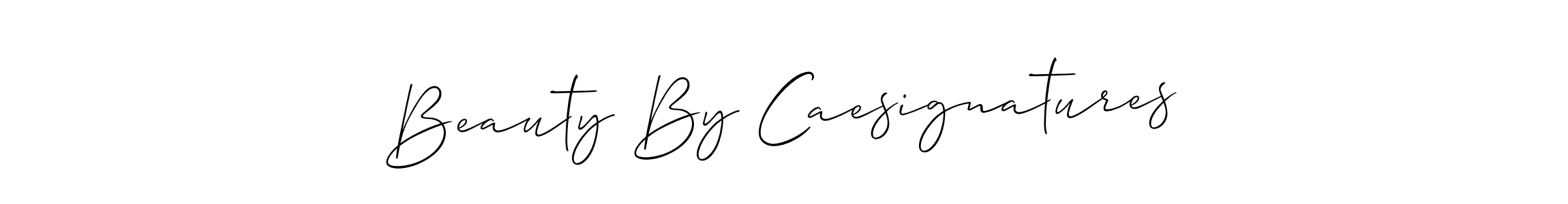 Make a short Beauty By Caesignatures signature style. Manage your documents anywhere anytime using Allison_Script. Create and add eSignatures, submit forms, share and send files easily. Beauty By Caesignatures signature style 2 images and pictures png