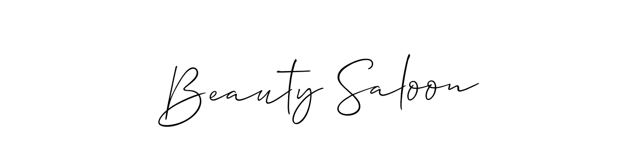 Make a beautiful signature design for name Beauty Saloon. Use this online signature maker to create a handwritten signature for free. Beauty Saloon signature style 2 images and pictures png