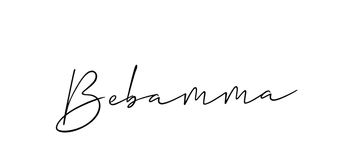 This is the best signature style for the Bebamma name. Also you like these signature font (Allison_Script). Mix name signature. Bebamma signature style 2 images and pictures png