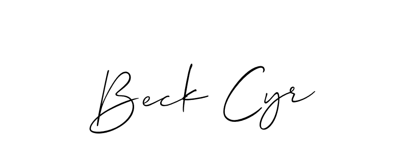 Here are the top 10 professional signature styles for the name Beck Cyr. These are the best autograph styles you can use for your name. Beck Cyr signature style 2 images and pictures png