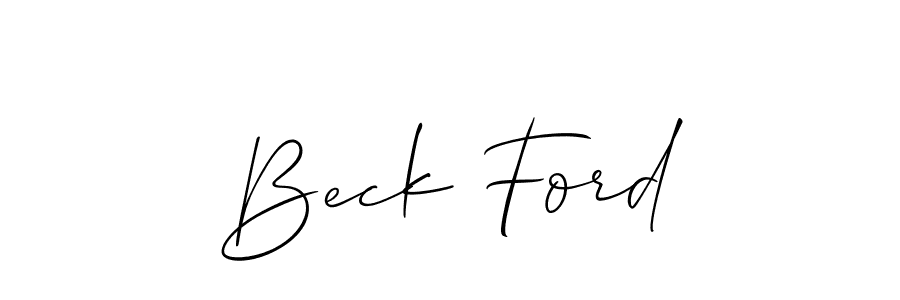 Make a beautiful signature design for name Beck Ford. Use this online signature maker to create a handwritten signature for free. Beck Ford signature style 2 images and pictures png