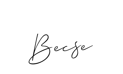 if you are searching for the best signature style for your name Becse. so please give up your signature search. here we have designed multiple signature styles  using Allison_Script. Becse signature style 2 images and pictures png