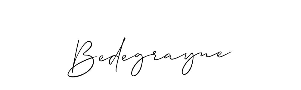 Make a beautiful signature design for name Bedegrayne. Use this online signature maker to create a handwritten signature for free. Bedegrayne signature style 2 images and pictures png
