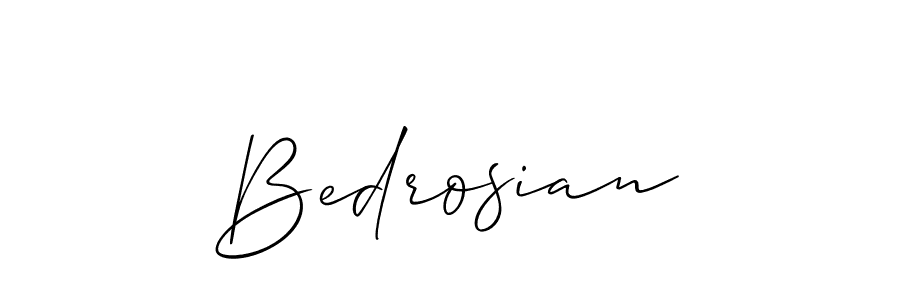 Once you've used our free online signature maker to create your best signature Allison_Script style, it's time to enjoy all of the benefits that Bedrosian name signing documents. Bedrosian signature style 2 images and pictures png