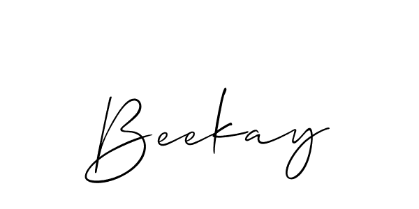 This is the best signature style for the Beekay name. Also you like these signature font (Allison_Script). Mix name signature. Beekay signature style 2 images and pictures png