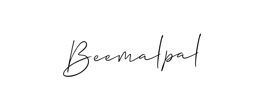 How to make Beemalpal name signature. Use Allison_Script style for creating short signs online. This is the latest handwritten sign. Beemalpal signature style 2 images and pictures png