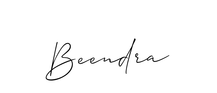 if you are searching for the best signature style for your name Beendra. so please give up your signature search. here we have designed multiple signature styles  using Allison_Script. Beendra signature style 2 images and pictures png