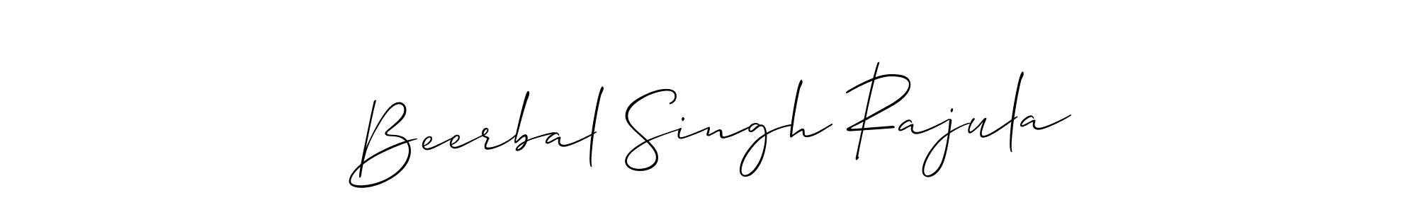 Also You can easily find your signature by using the search form. We will create Beerbal Singh Rajula name handwritten signature images for you free of cost using Allison_Script sign style. Beerbal Singh Rajula signature style 2 images and pictures png