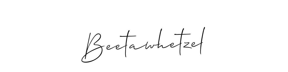 Make a beautiful signature design for name Beetawhetzel. Use this online signature maker to create a handwritten signature for free. Beetawhetzel signature style 2 images and pictures png